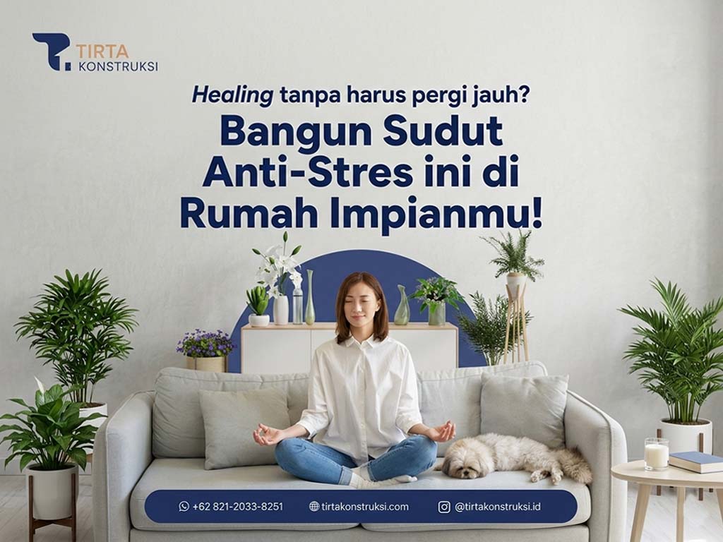 Healing tanpa harus pergi jauh? Bangun Sudut Anti-Stres ini di Rumah Impianmu!